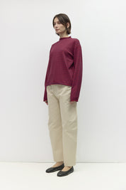 Mod Ref - The Cierra Sweater | Navy/Red