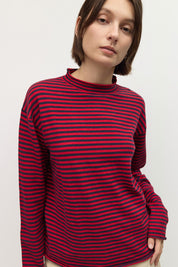 Mod Ref - The Cierra Sweater | Navy/Red