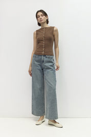 Mod Ref - The Angela Top | Brown