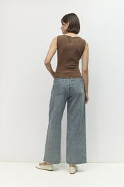 Mod Ref - The Angela Top | Brown