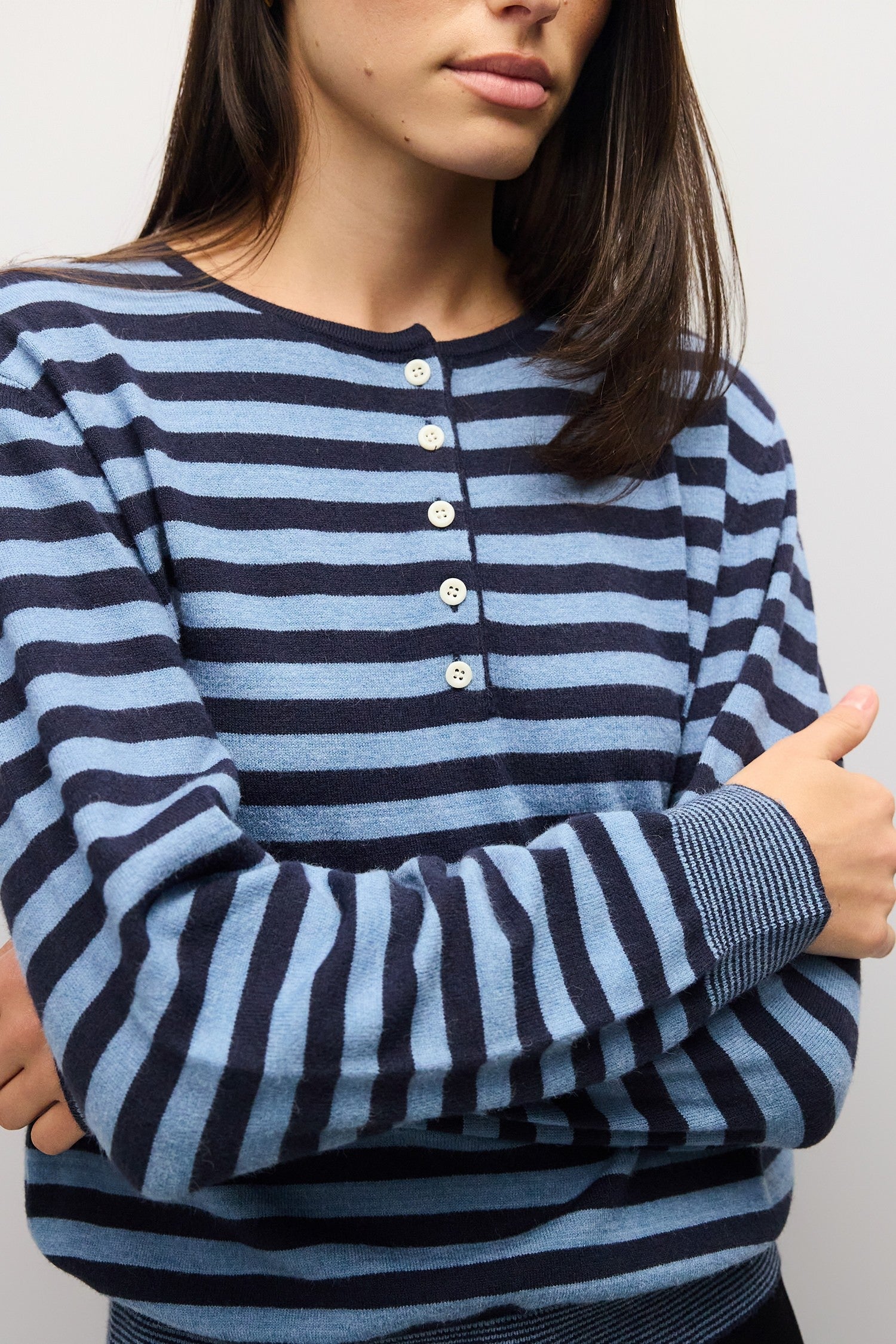 Mod Ref - The Virginia Sweater | Navy-Blue