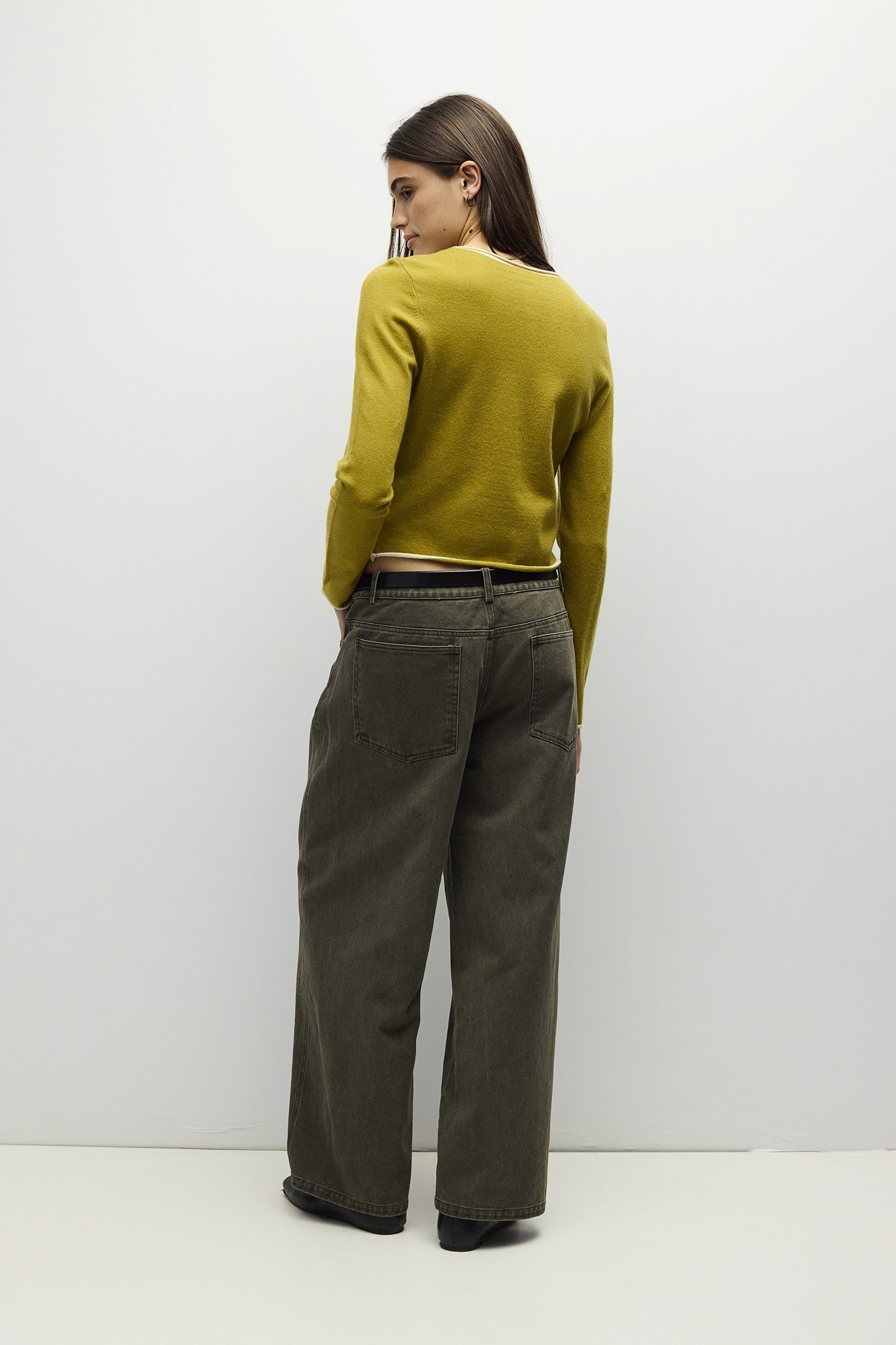Mod Ref - The Jolie Cardigan | Chartreuse