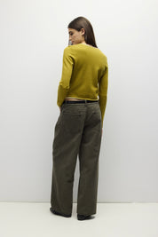 Mod Ref - The Jolie Cardigan | Chartreuse
