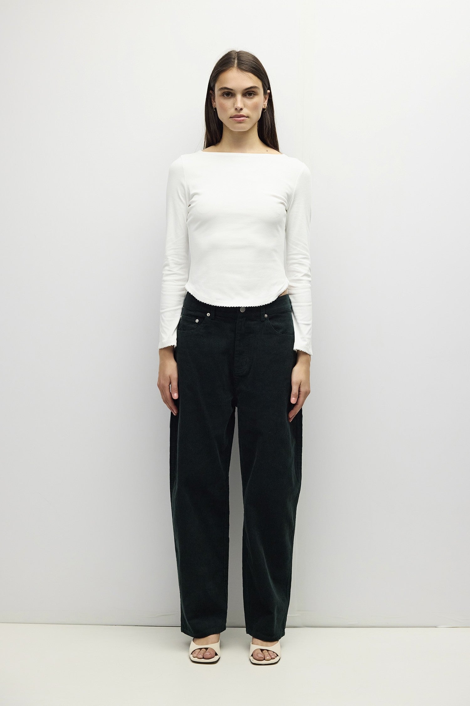 Mod Ref - The Janel Top | White