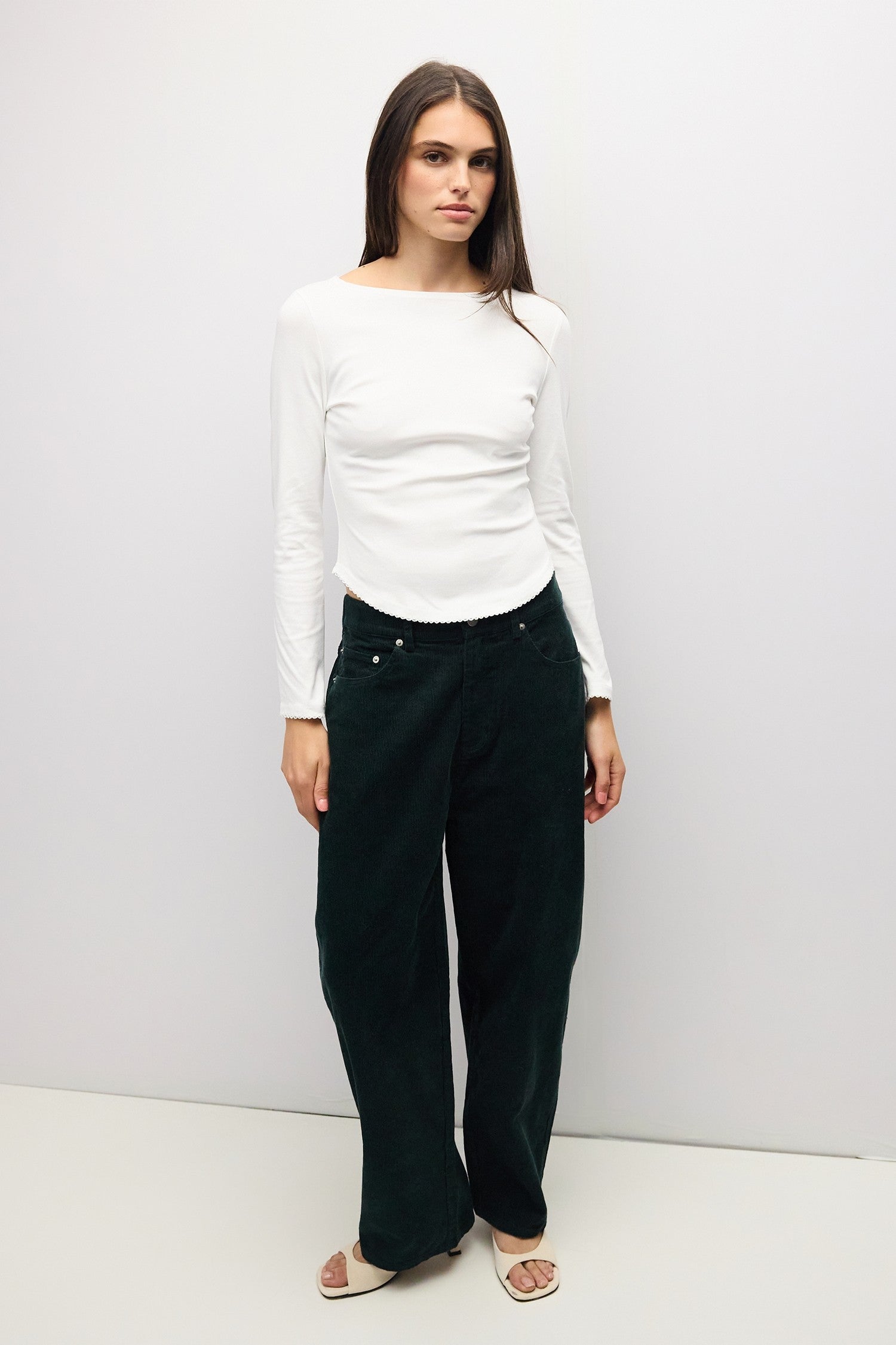 Mod Ref - The Janel Top | White
