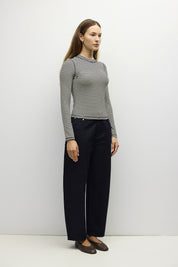 Mod Ref - The Perry Top | Black/Cream