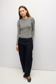 Mod Ref - The Perry Top | Black/Cream