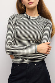 Mod Ref - The Perry Top | Black/Cream
