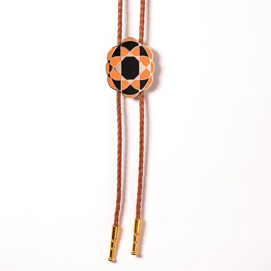 Tiny Deer Studio - Quilt Cameo Bolo Tie