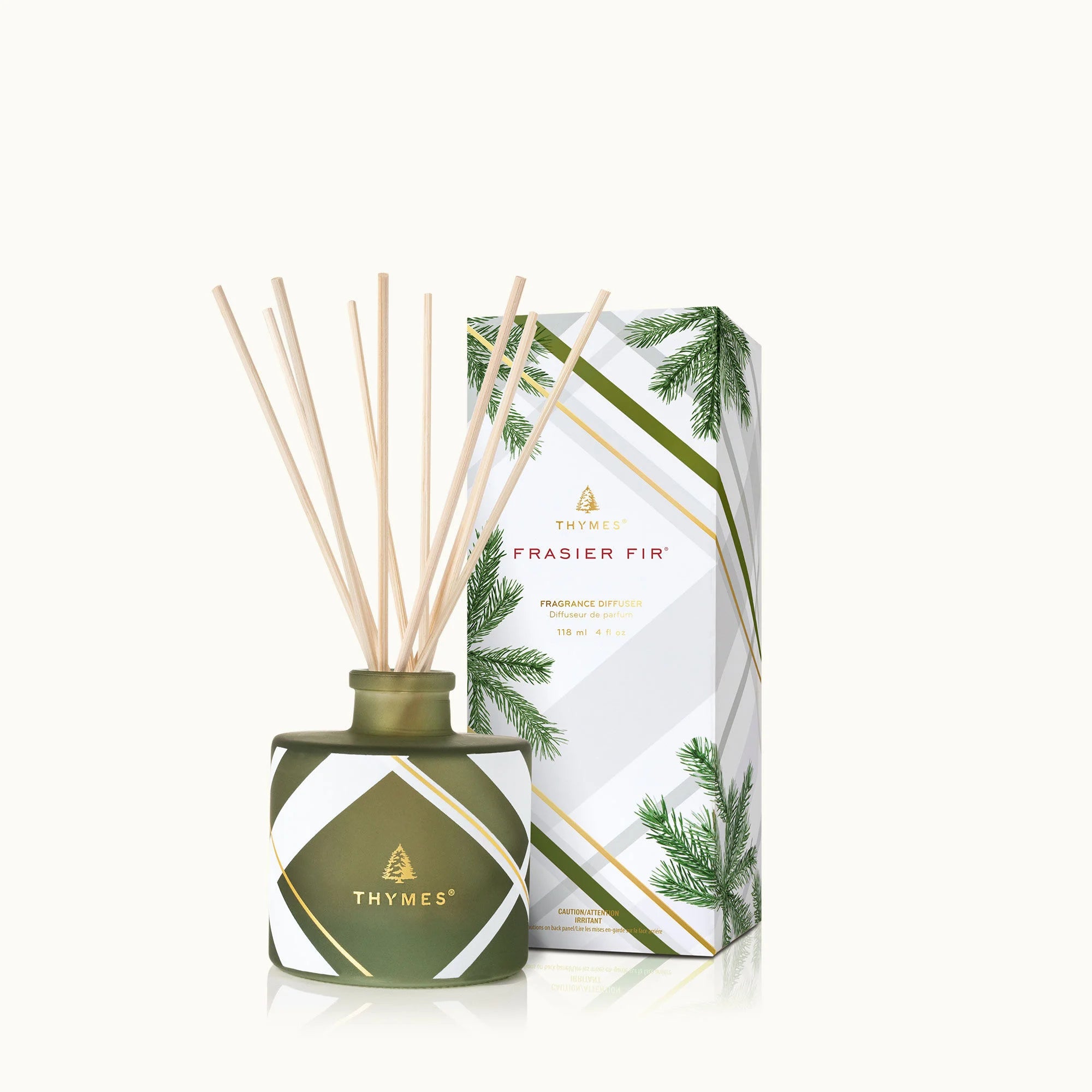 Frasier Fir - Reed Diffuser | Frosted Plaid