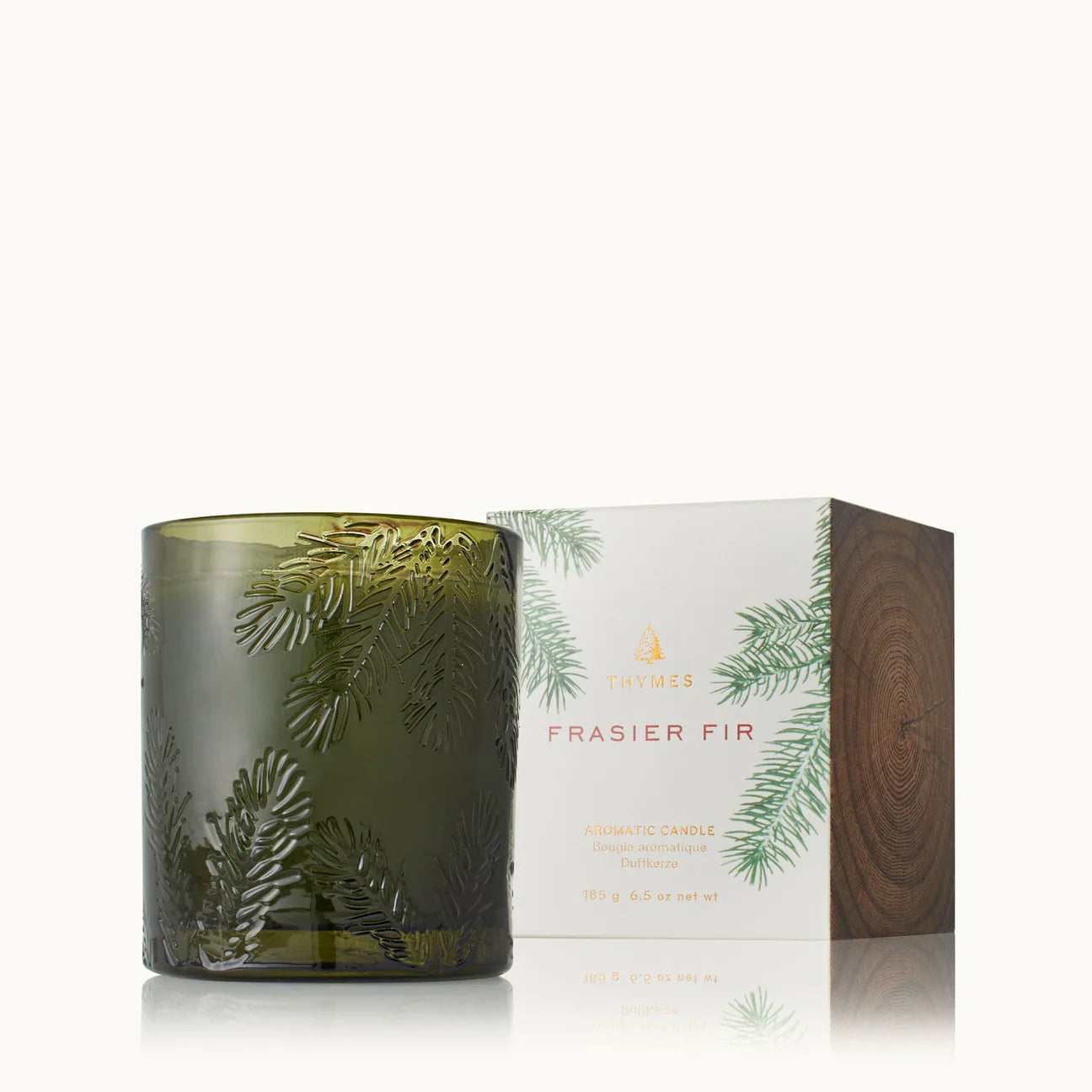 thymes-frasier-fir-heritage-molded-green-glass-candle-0520535007.webp