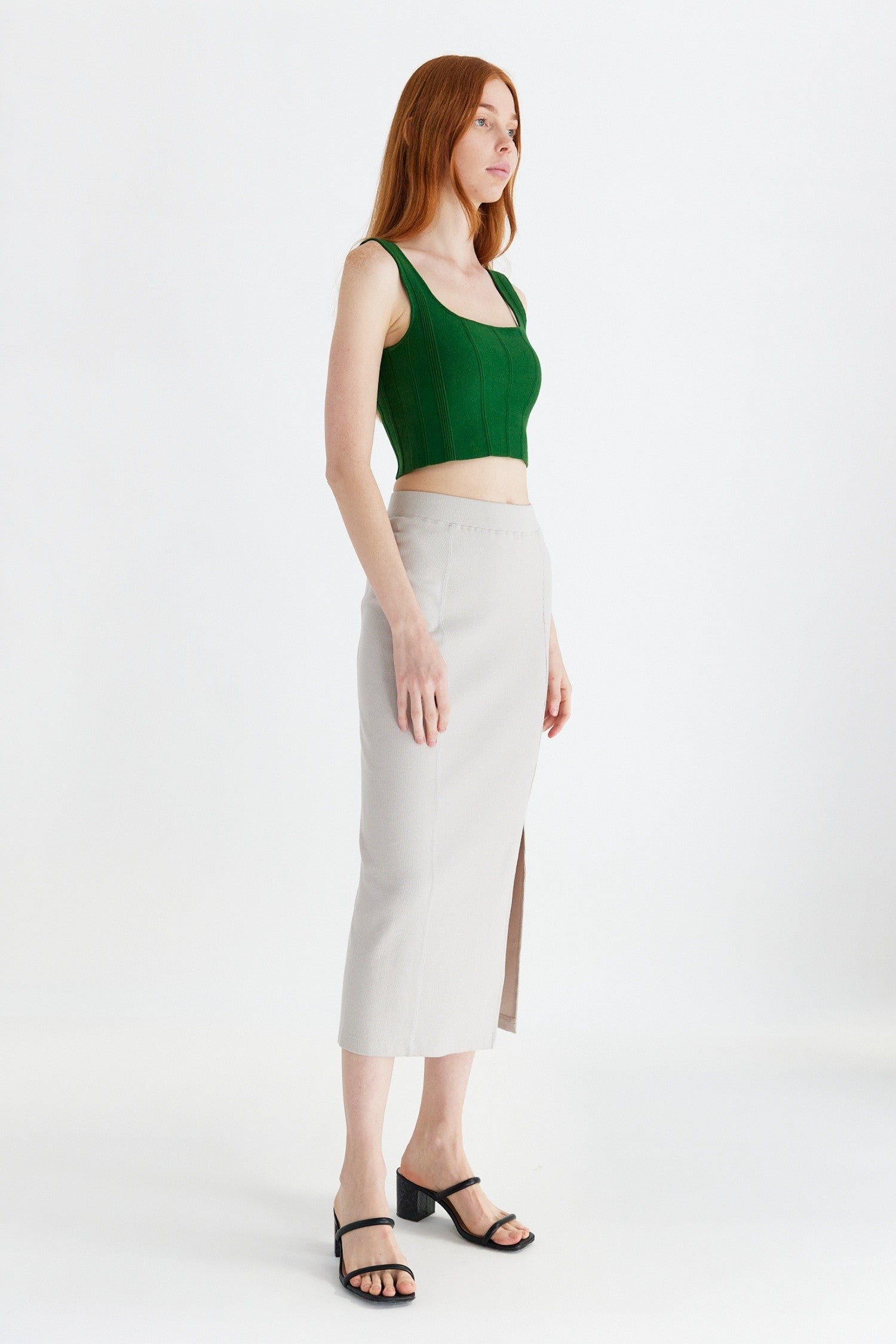Mod Ref - The Millie Top | Green