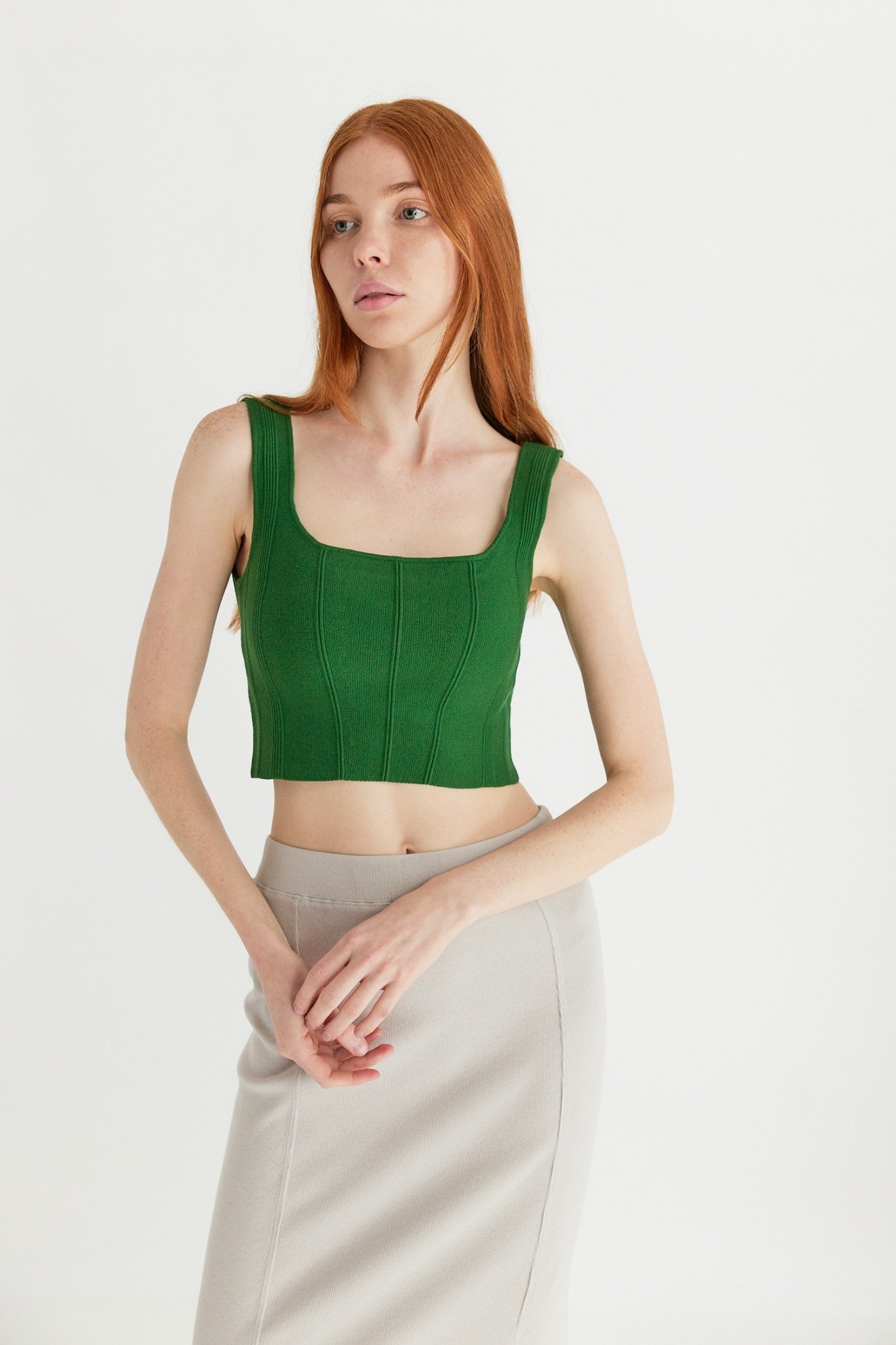 Mod Ref - The Millie Top | Green