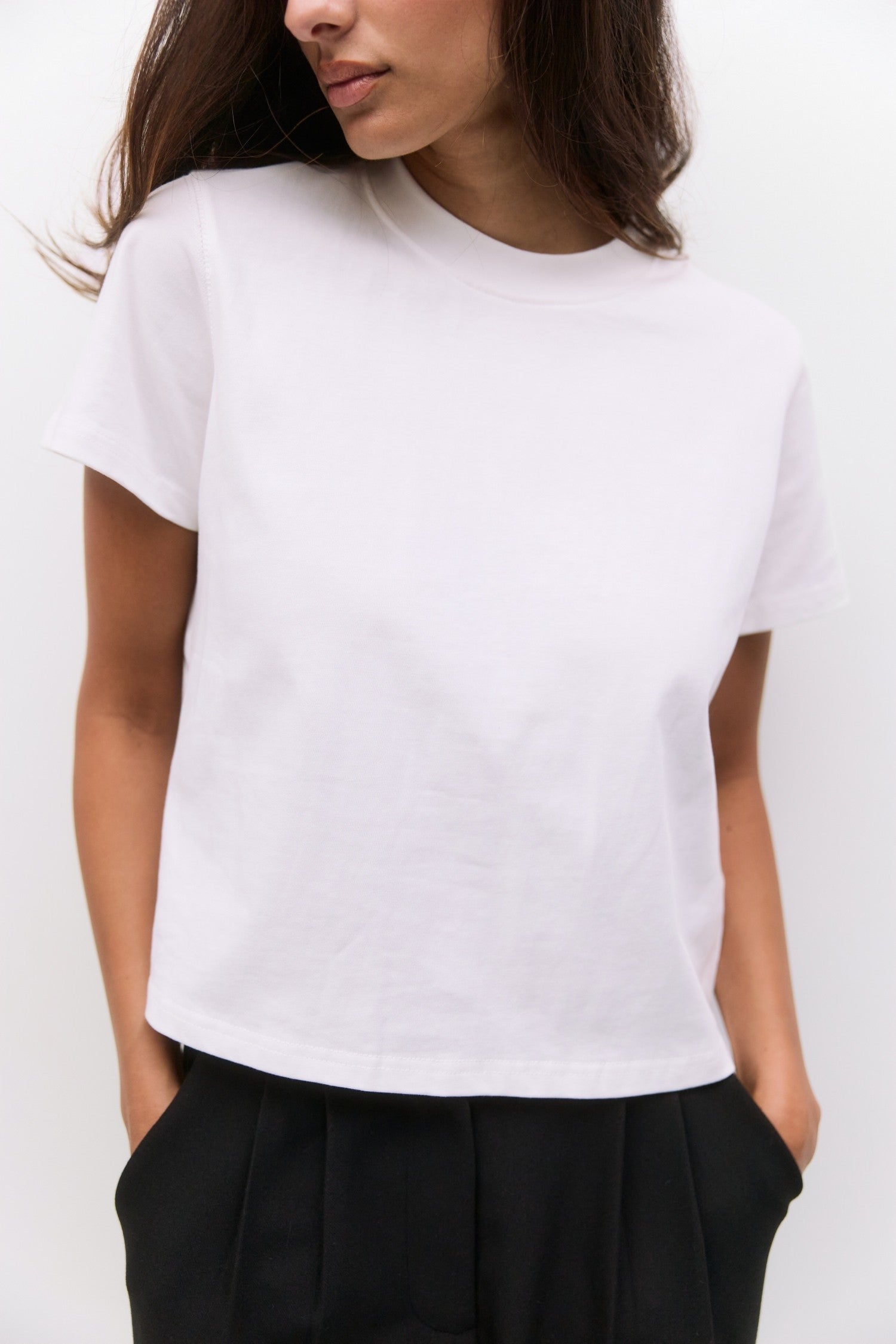 Mod Ref - The Lanie Top | White