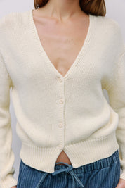 Mod Ref - The Layla Cardigan | White