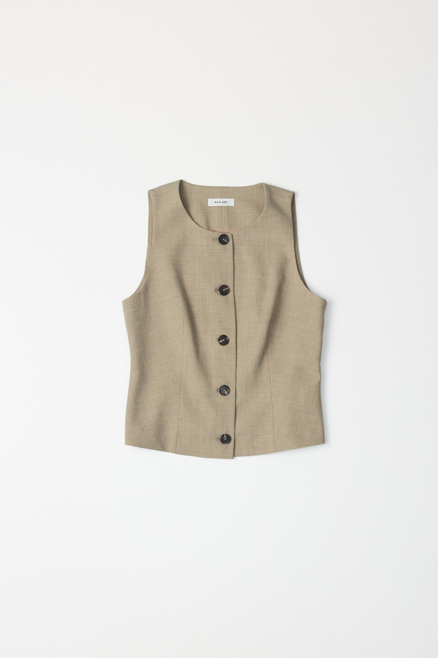 Mod Ref - The Andrea Top | Beige