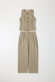 Mod Ref - The Andrea Pants | Beige