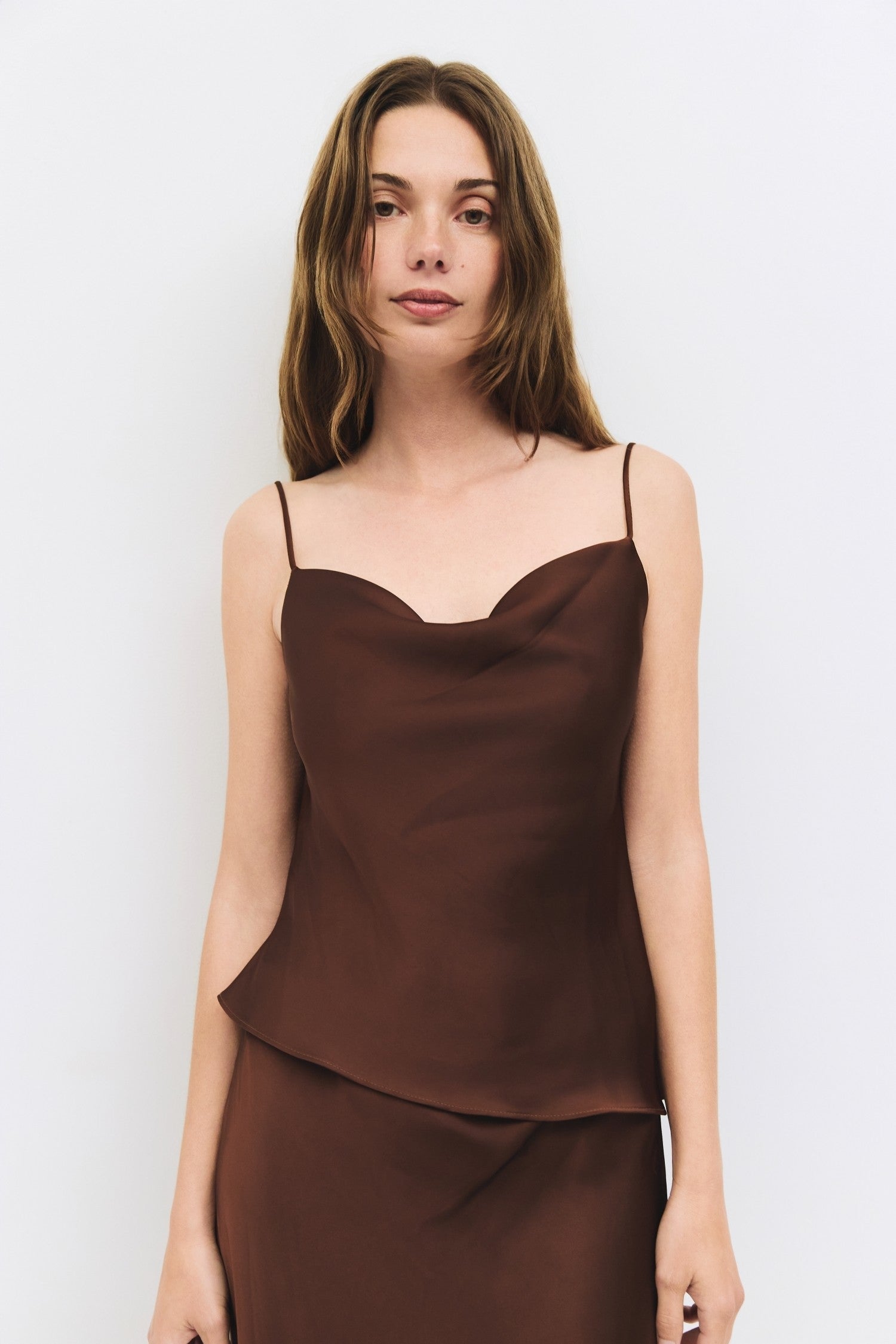 Mod Ref - The Elena Top | Brown