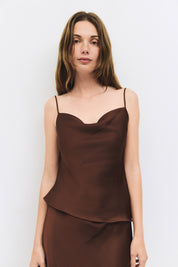 Mod Ref - The Elena Top | Brown