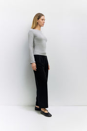 Mod Ref - The Evie Top | Heather Grey