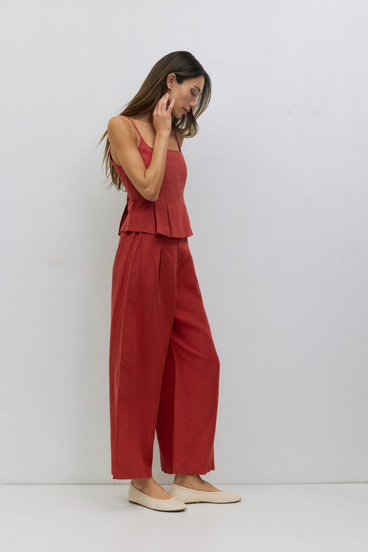 Mod Ref - The Jocelyn Top | Red