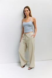 Mod Ref - The Crystal Halter Top | Blue