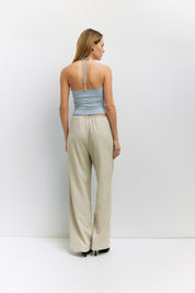 Mod Ref - The Crystal Halter Top | Blue