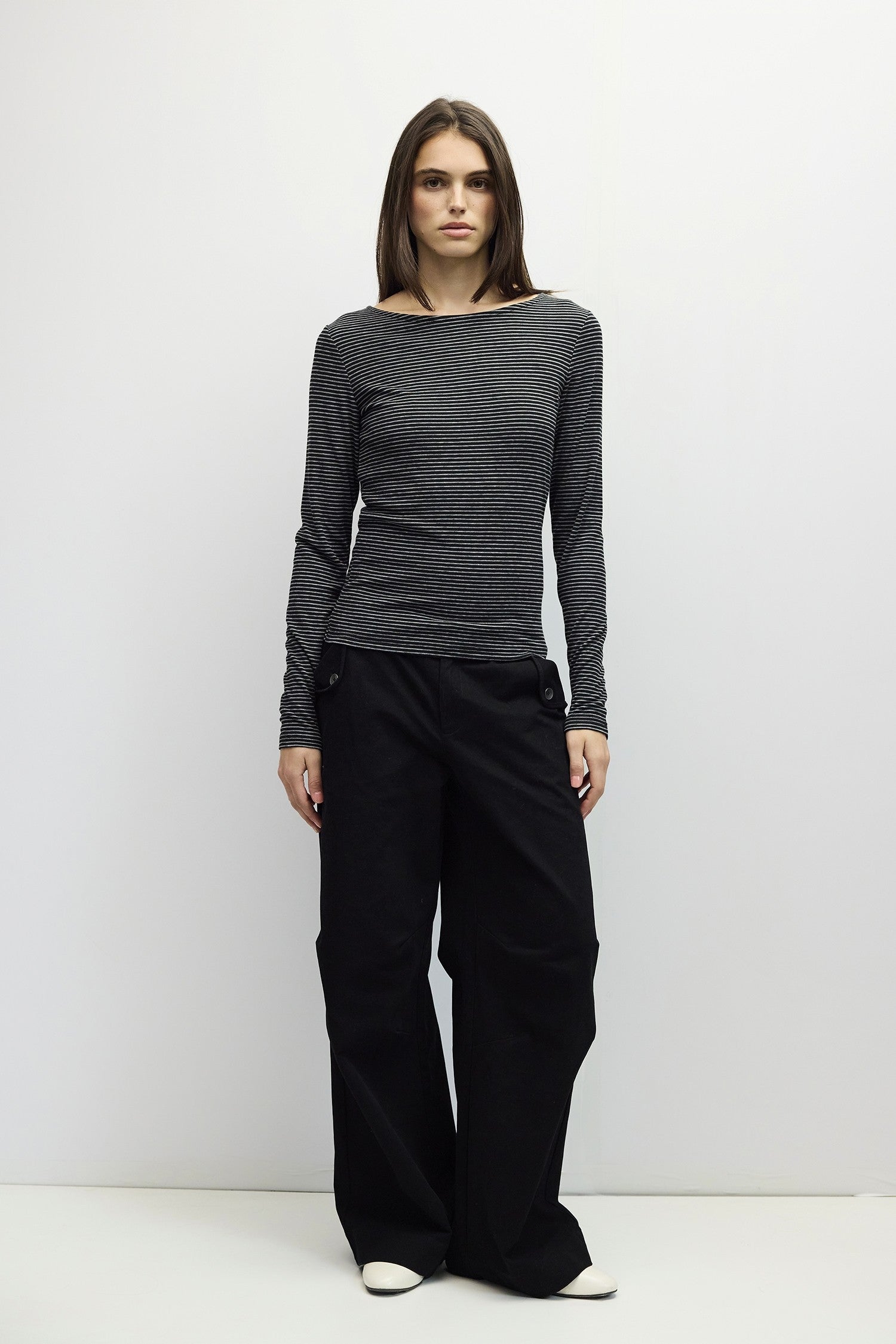 Mod Ref - The Charolette Top | Black