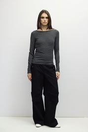 Mod Ref - The Charolette Top | Black