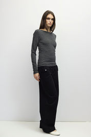 Mod Ref - The Charolette Top | Black