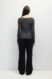 Mod Ref - The Charolette Top | Black