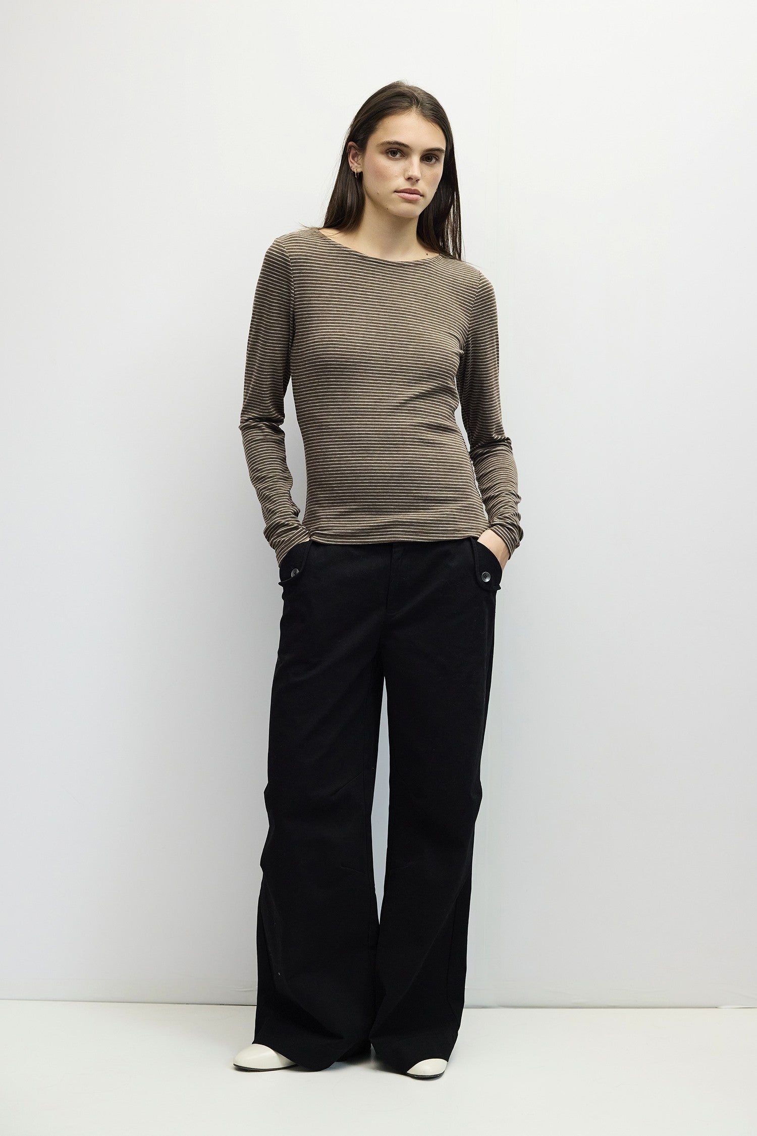 Mod Ref - The Charolette Top | Brown