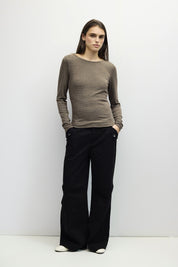 Mod Ref - The Charolette Top | Brown