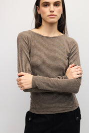Mod Ref - The Charolette Top | Brown