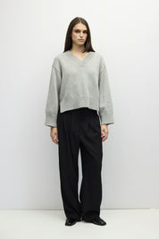 Mod Ref - The Bella Sweater | Heather Grey