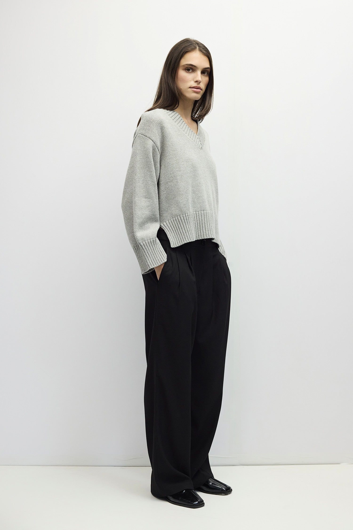 Mod Ref - The Bella Sweater | Heather Grey