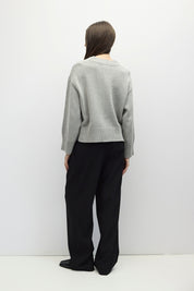 Mod Ref - The Bella Sweater | Heather Grey