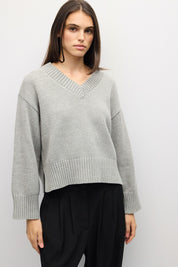 Mod Ref - The Bella Sweater | Heather Grey