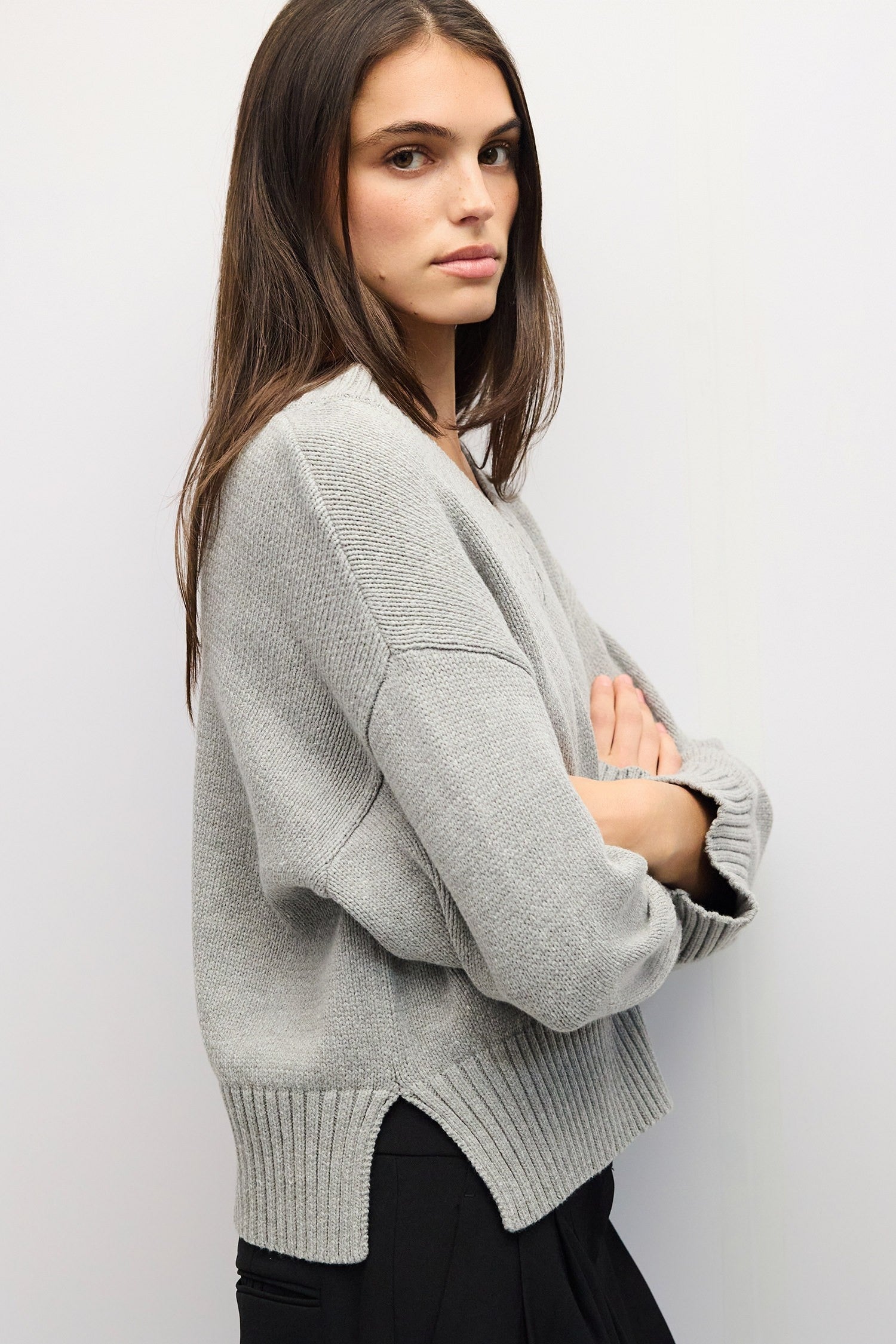Mod Ref - The Bella Sweater | Heather Grey