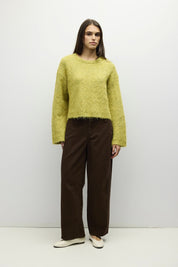 Mod Ref - The Lila Sweater | Chartreuse