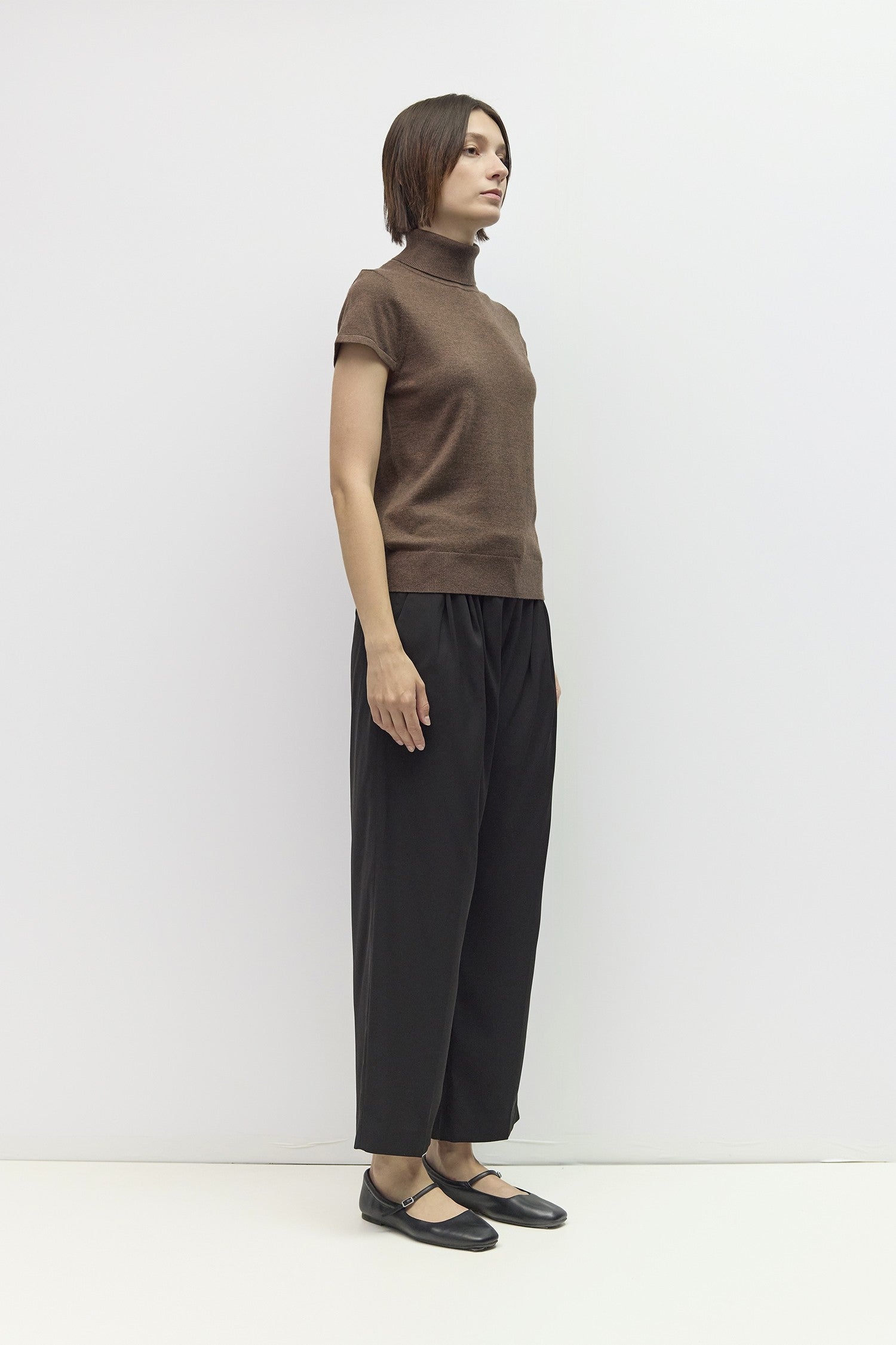 Mod Ref - The Samantha Top | Brown
