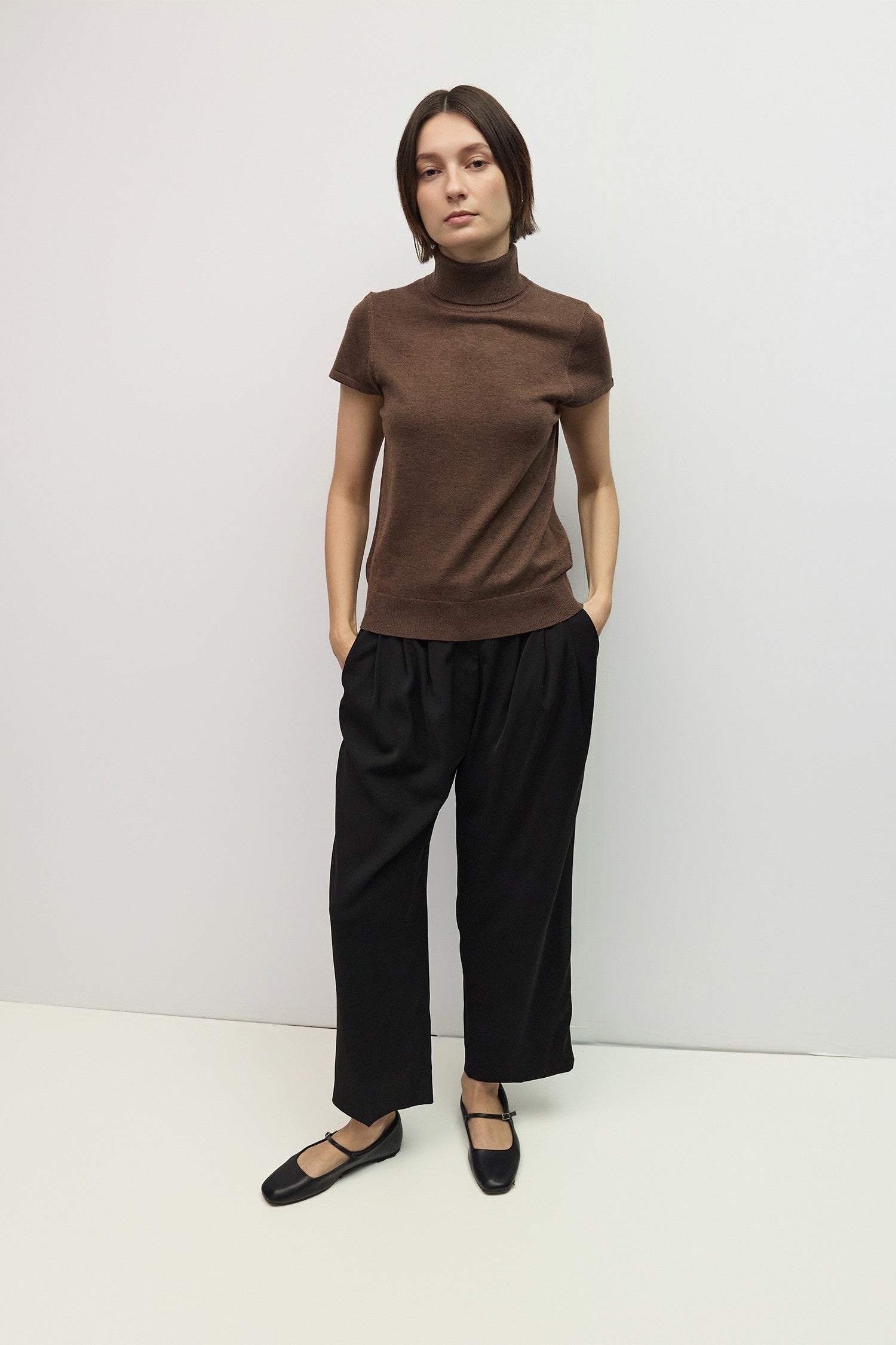 Mod Ref - The Samantha Top | Brown