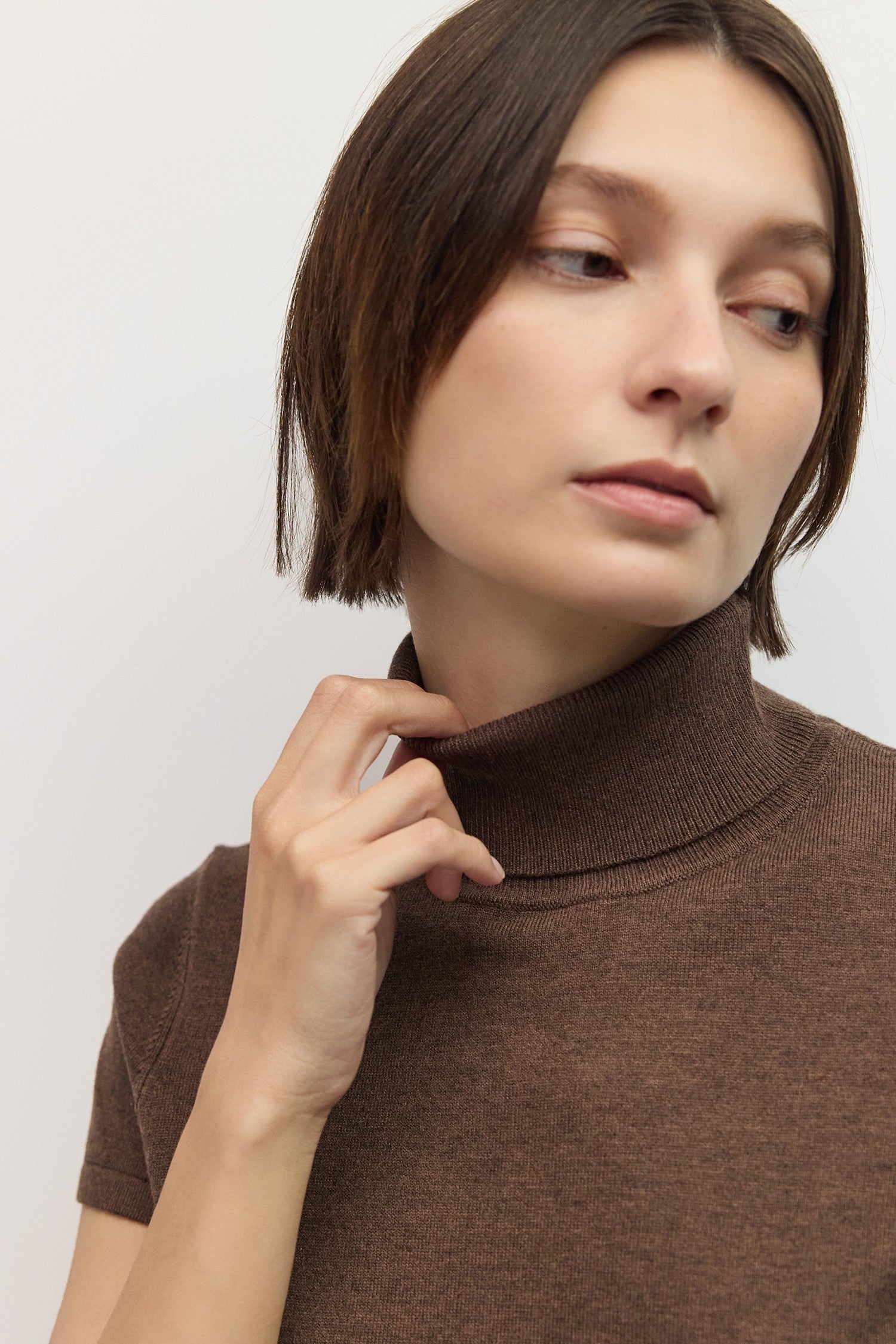 Mod Ref - The Samantha Top | Brown