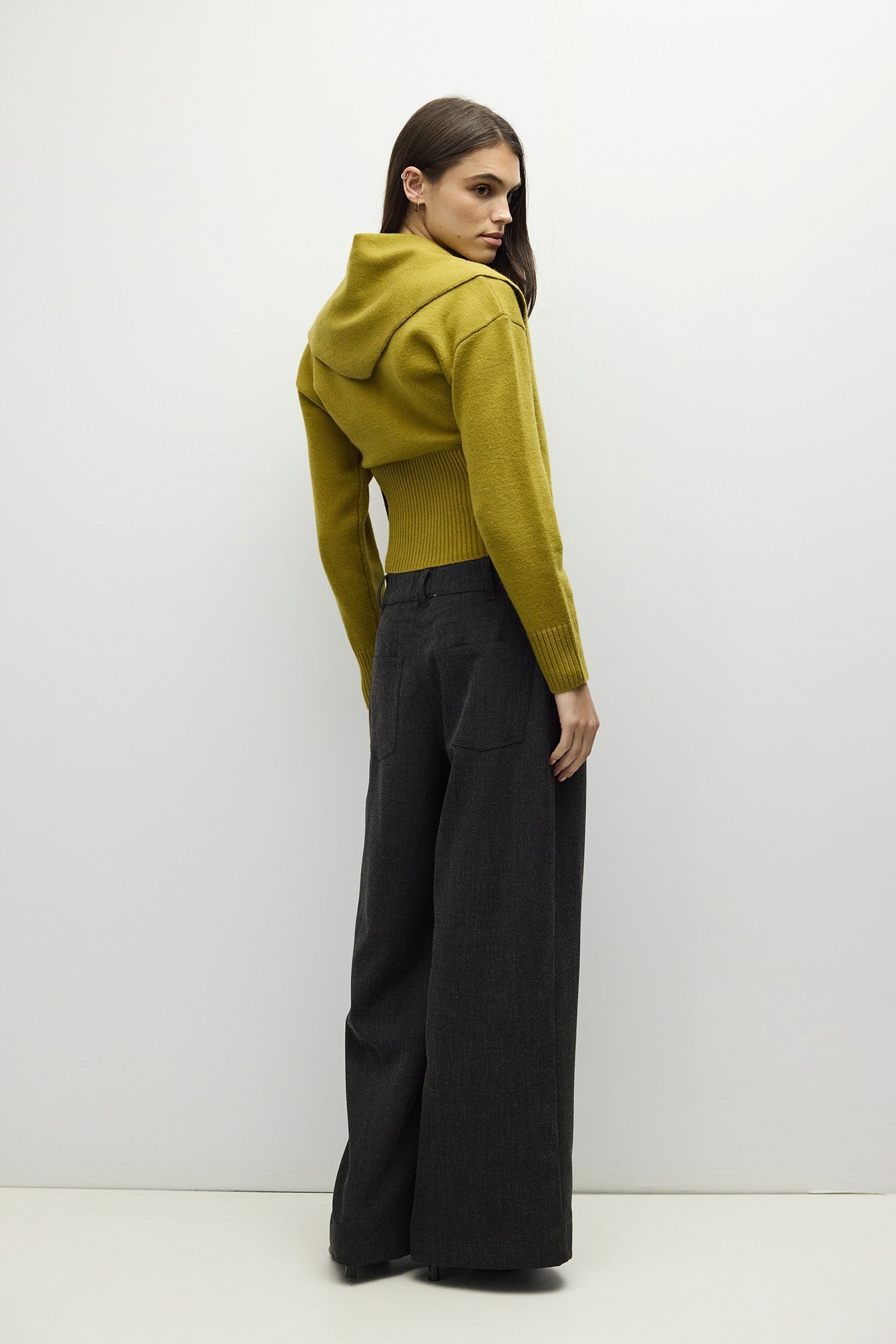 Mod Ref - The Briana Cardigan | Chartreuse