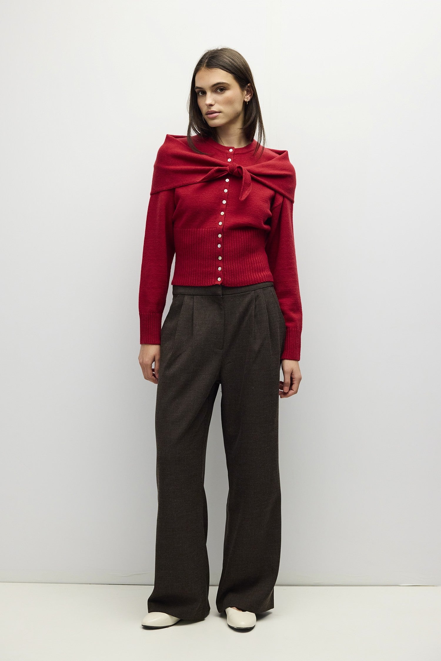 Mod Ref - The Briana Cardigan | Red