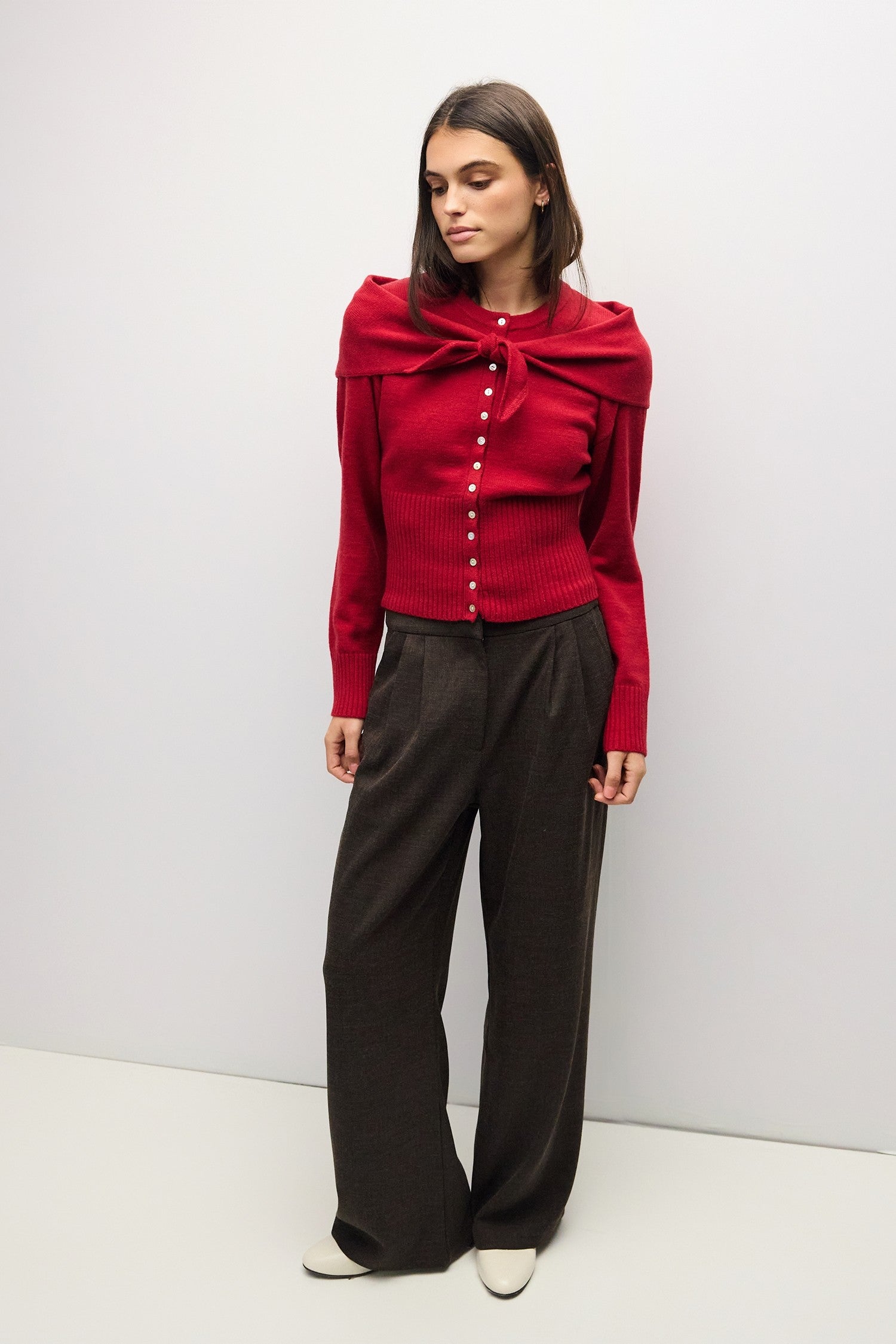 Mod Ref - The Briana Cardigan | Red
