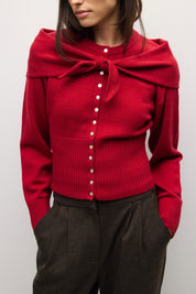 Mod Ref - The Briana Cardigan | Red