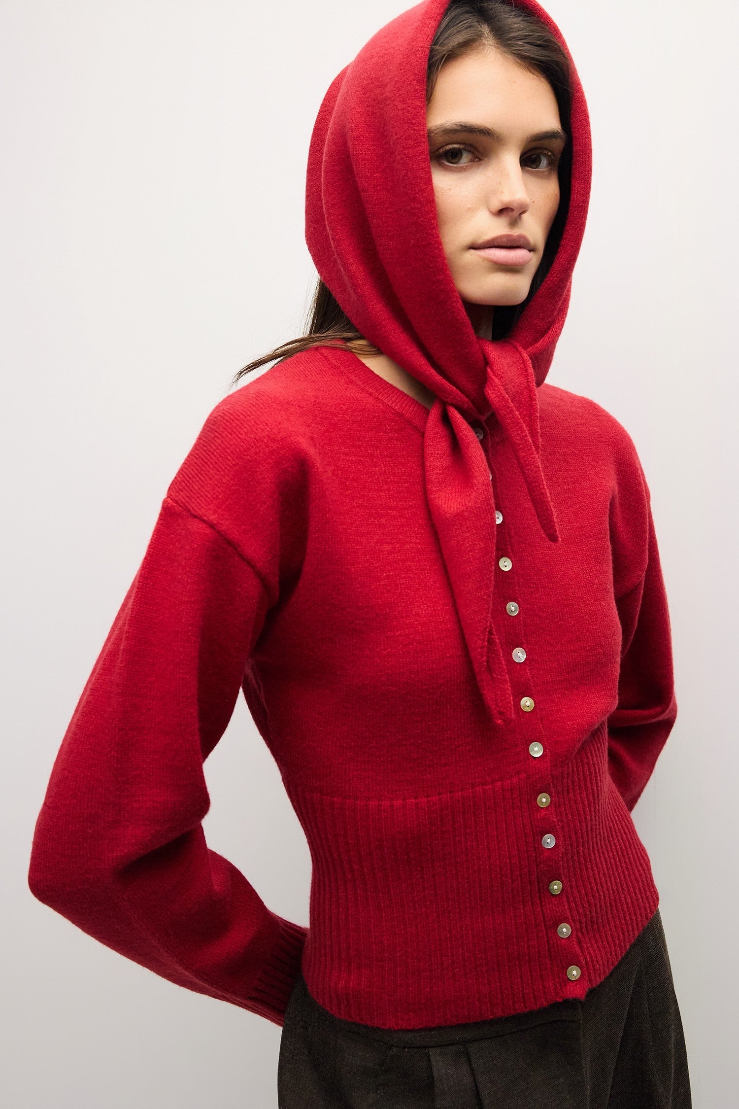Mod Ref - The Briana Cardigan | Red