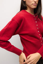 Mod Ref - The Briana Cardigan | Red