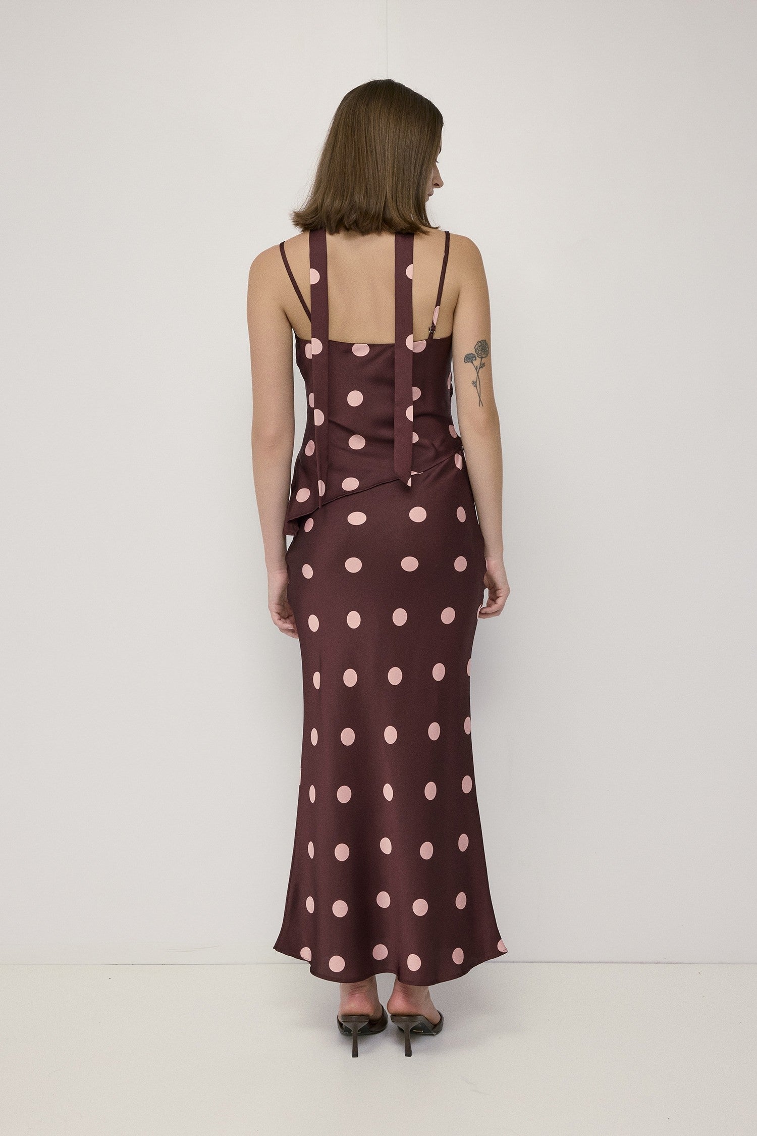 Mod Ref - The Aria Skirt | Burgundy/Pink